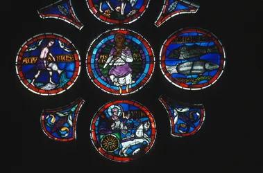 Détail de la rosace