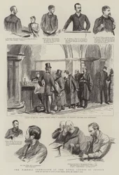 La commission Parnell aux Royal Courts of Justice