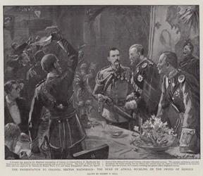 La Présentation au Colonel Hector MacDonald, le Duc d