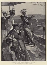 Le Tour Royal, sondages au large de Suez