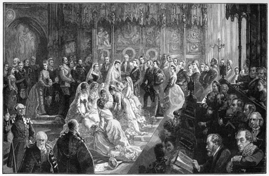 Le mariage de la princesse Louise, 21 mars 1871, 1900