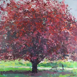 Arbre magnifique, 2025 (acrylique)