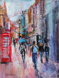 Jour de pluie, Carnaby Street