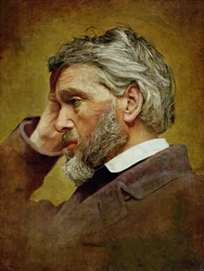 Portrait de Thomas Carlyle (1795-1881) 1866