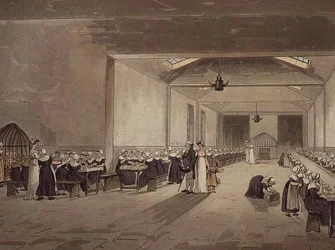 Salle à manger, Asile, d