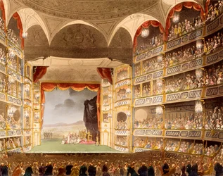 Théâtre de Drury Lane, illustration de 