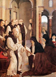 Saint Jérôme, Sainte Paula et Sainte Eustochia