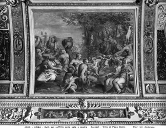 Scène avec des nymphes (détail)