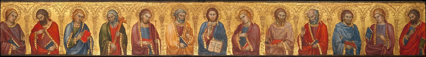 Le Christ et les douze apôtres