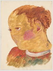 Tête de jeune fille