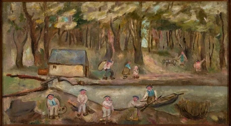 Moulin au bord de la rivière