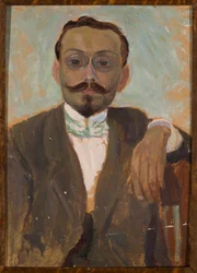 Portrait du sculpteur Bolesław Bałzukiewicz
