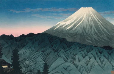 Le mont Fuji vu de Hakone