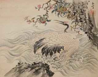 Fleurs et oiseaux, 19e siècle