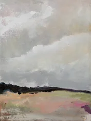 Paysage nuageux serein