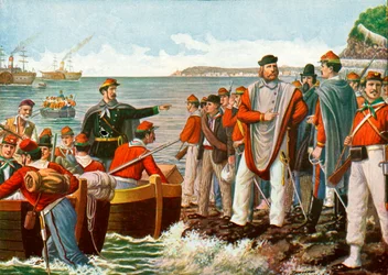 Garibaldi partant pour l