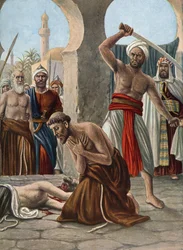 Martyr des missionnaires chrétiens en Inde