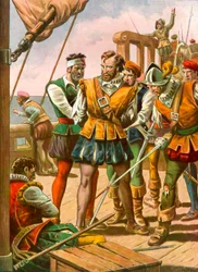 Mutinerie à bord de la flotte de Magellan