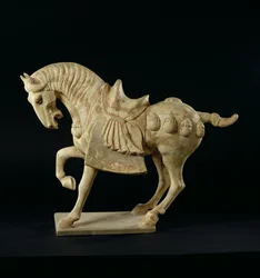 Cheval chinois, dynastie Tang, vers 618-906 apr. J.-C.