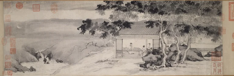 Boire la nuit, dynastie Ming, vers 1520-23