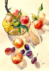 Nature morte aux fruits abondants