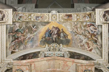 Christ en gloire avec Saint Gaudentius et dans l