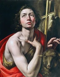 Saint Jean-Baptiste, par Tanzio da Varallo (né en 1575-1580, mort en 1632-1633)