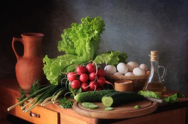 Nature morte « Récolte fraîche »
