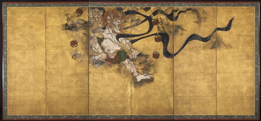 Dieu du tonnerre Raijin, milieu des années 1600