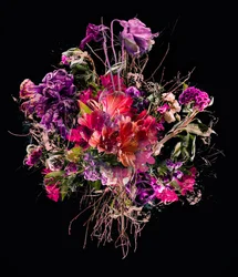 Bouquet violet