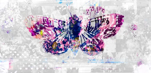 Silhouette de papillon