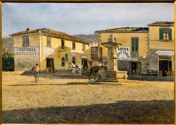 Place à Settignano, vers 1861