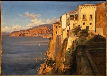 Teodoro Duclère : "Maison de Tasso à Sorrente"