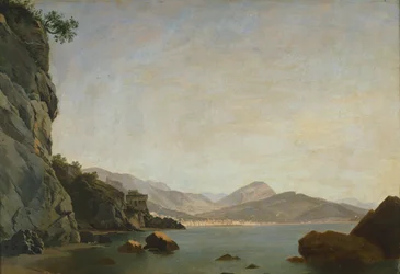 Vue du golfe de Salerne
