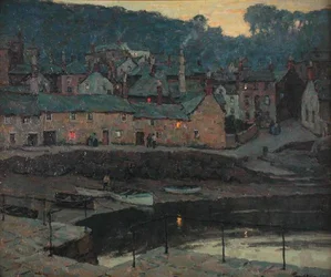 Soir, Mousehole, Cornouailles