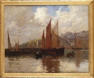 Dans le port de Brixham, South Devon
