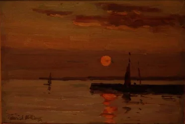Coucher de soleil, Concarneau, Bretagne