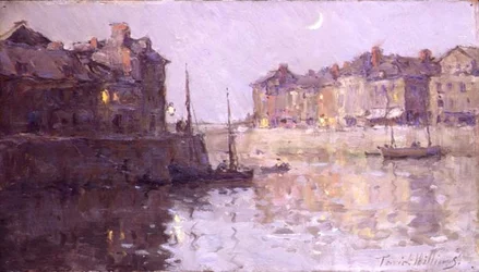 Crépuscule, St. Valery en Caux, Normandie