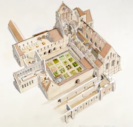 Abbaye de Buildwas, 12ème siècle, vers 1990-2010
