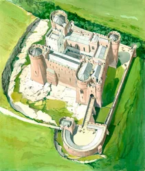 Château de Goodrich, fin du 13ème siècle