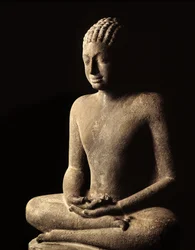 Bouddha méditant, période de Davaravati