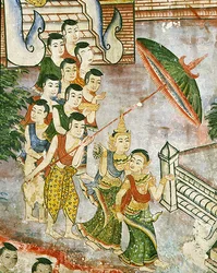 Wiharn Laikarn, épisode du Jataka Sang Thong