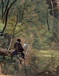 Bois de Hestercombe, Somerset 1834