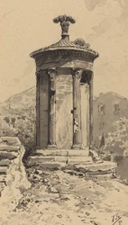 Monument de Lysicrates, 1890