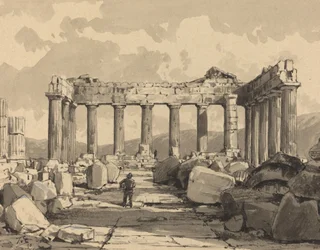 Parthénon, Intérieur