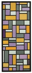 Composition en vitrail VIII