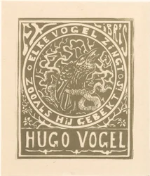 Ex libris de Hugo Vogel