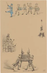 Menu avec enseignants et élèves