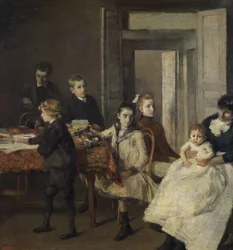 Les enfants de François Van Rysselberghe