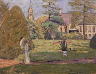 Manoir à Langen (Dans le parc)